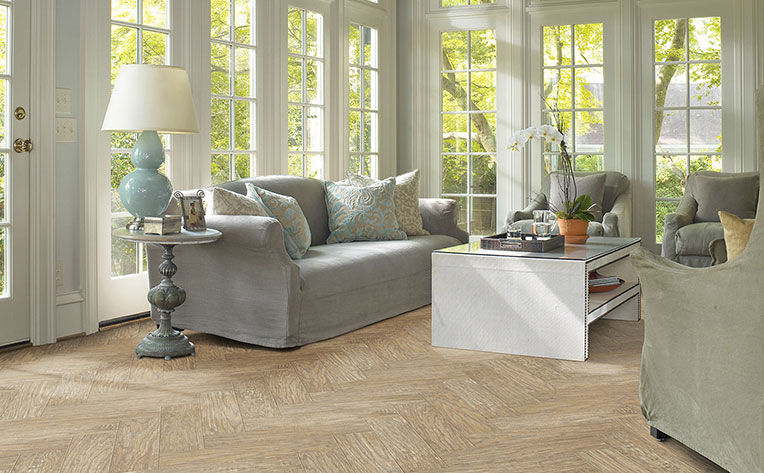 beautiful laminate in living room